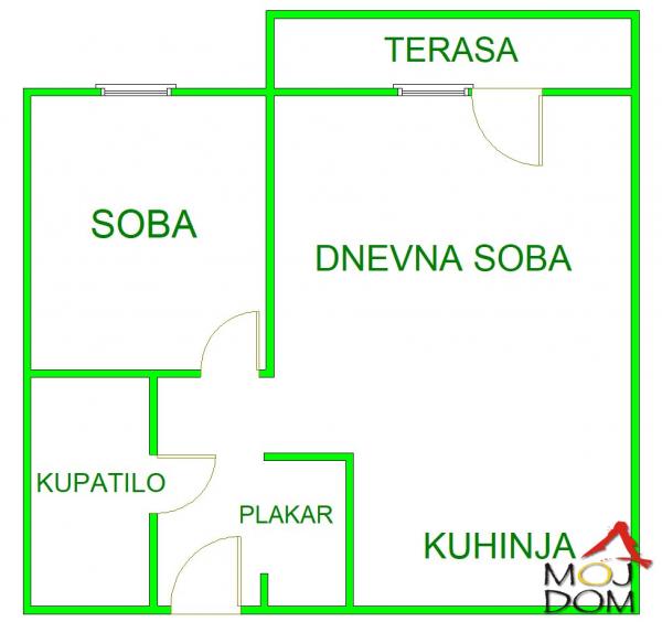 Slika 9 - Stan,NOVI SAD,PODBARA,kv: 38, € 137500, ID: 1031983