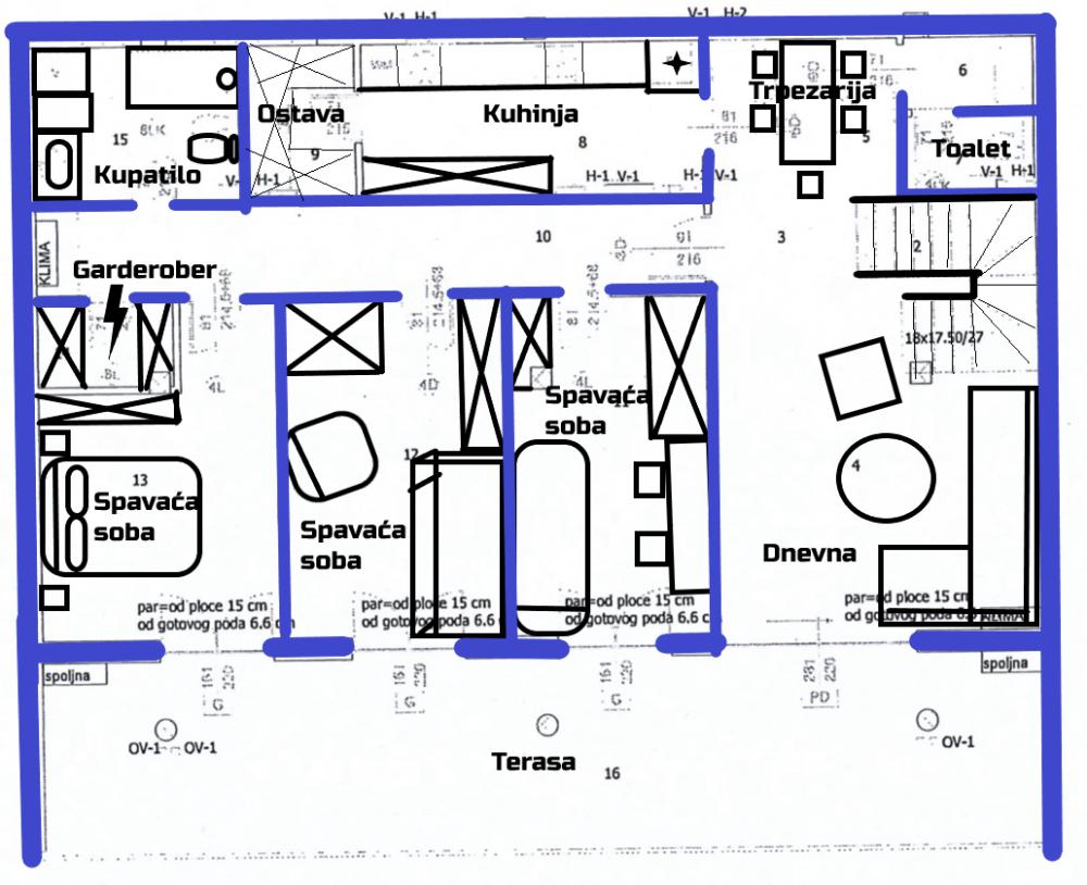 Slika 1 - Stan,NOVI SAD,LIMAN 3,kv: 153.00, € 585000, ID: 1059239