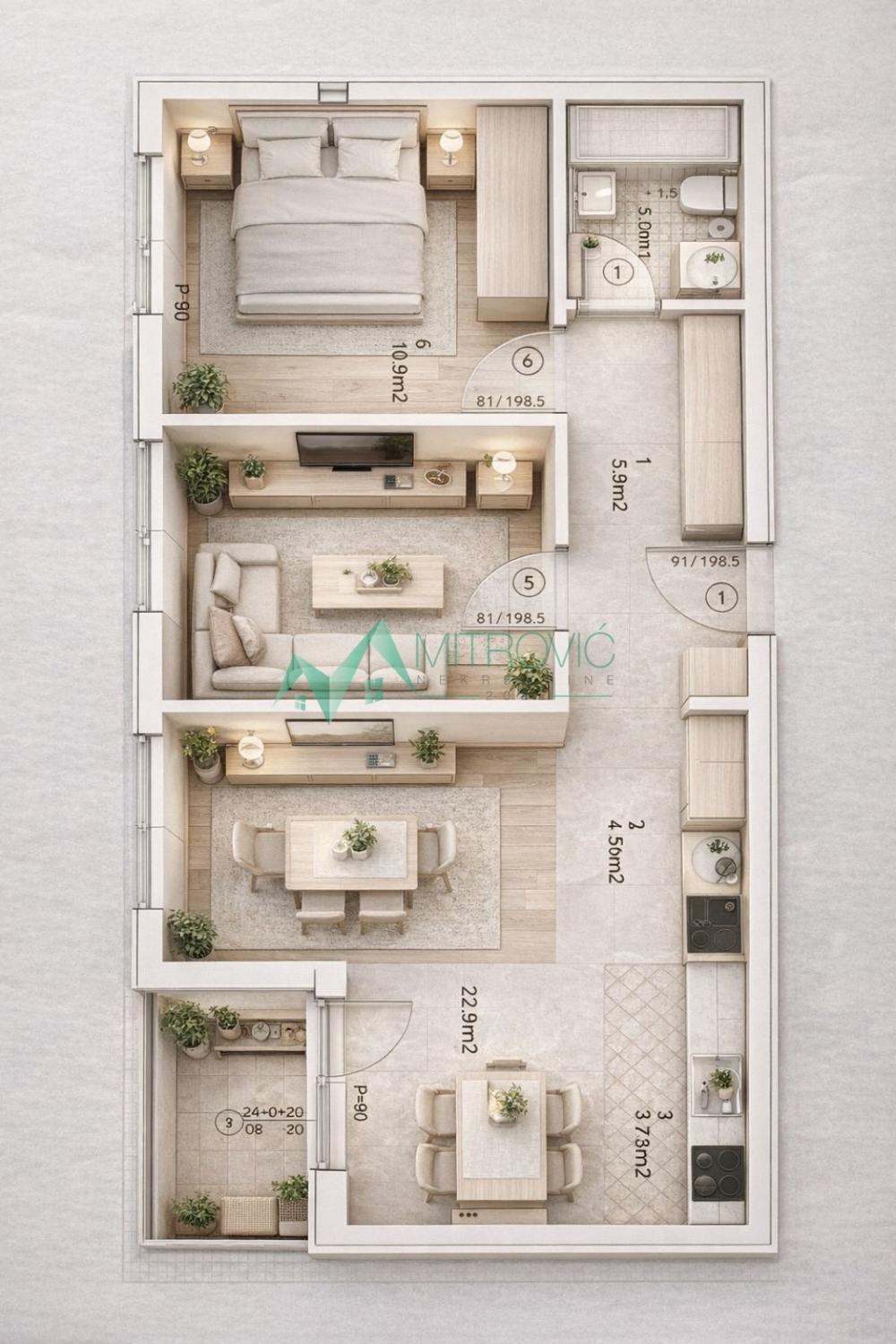 Glavna slika -NOVI SAD, BULEVAR EVROPE 