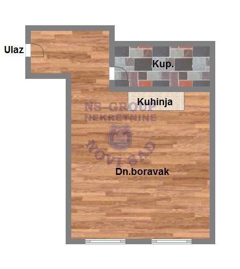 Glavna slika -Prodaja stana, 25m2, Adice Novi Sad