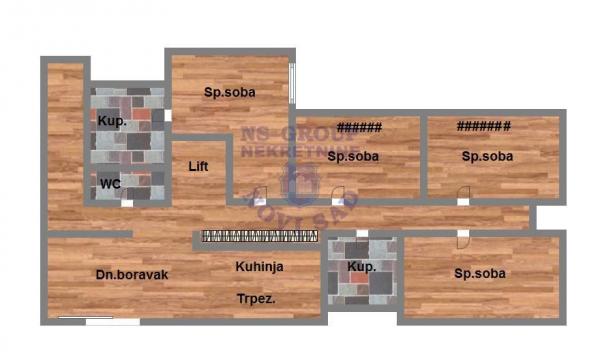 Slika 1 - Retko u ponudi! Petosoban GRBAVICA