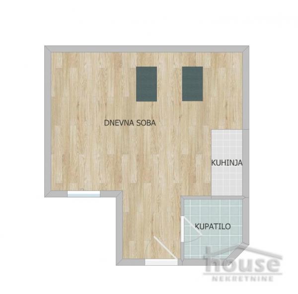 Slika 9 - Stan,NOVI SAD,NOVO NASELJE -  BISTRICA,kv: 24.00, € 56000, ID: 1065580