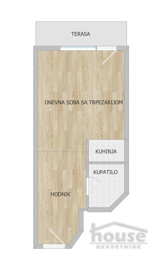 Slika 9 - Stan,NOVI SAD,BULEVAR,kv: 35.00, € 126000, ID: 1065590