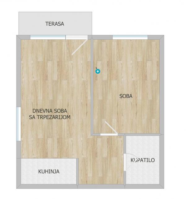 Slika 10 - Stan,NOVI SAD,KLISA,kv: 36.00, € 70000, ID: 1102442