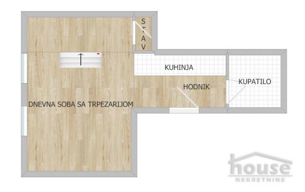 Slika 7 - Stan,NOVI SAD,BULEVAR,kv: 30.00, € 75000, ID: 1065608
