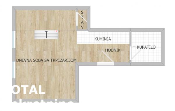 Slika 6 - Stan,NOVI SAD,BULEVAR,kv: 30.00, € 75000, ID: 1102456