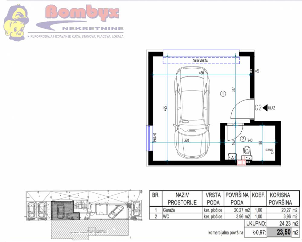 Slika 2 - Garsonjere 24m u izgradnji na Klisi