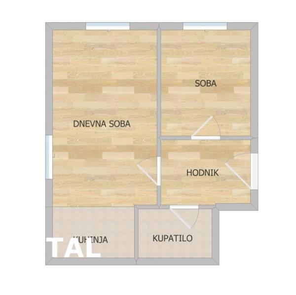 Slika 8 - Stan,NOVI SAD,ADICE,kv: 28.00, € 80000, ID: 1102478