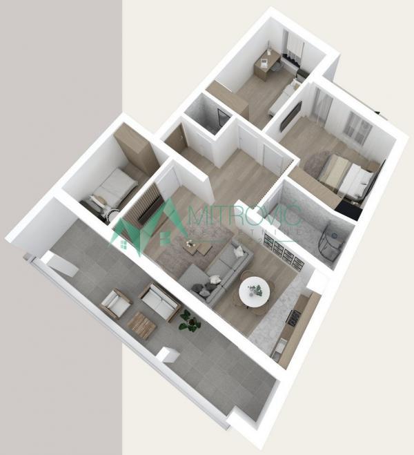 Glavna slika -NA PRODAJU - Četvorosoban stan na Podbari, mogućnost povrata PDV-a 