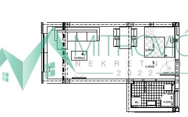 Glavna slika -Novi Sad, Telep - Garsonjera sa povratom PDV 28m2 