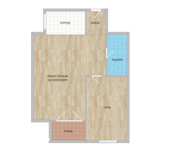 Glavna slika -Stan,NOVI SAD,TELEP,kv: 42.00, € 113400, ID: 1102465