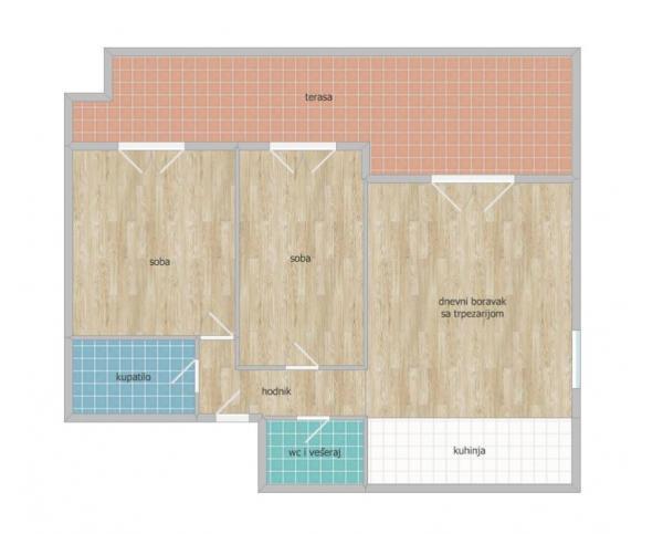 Glavna slika -Stan,NOVI SAD,TELEP,kv: 104.00, € 230000, ID: 1102473