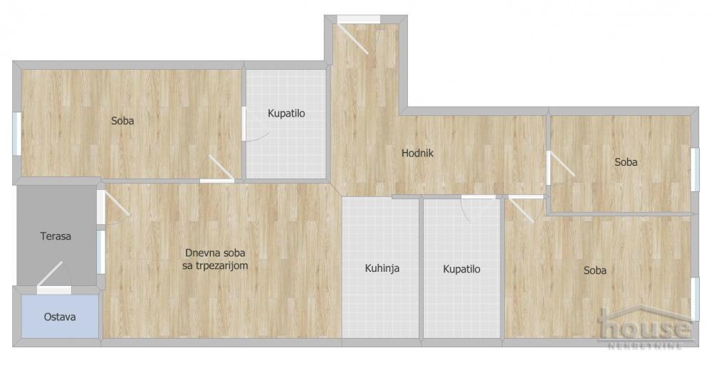 Glavna slika -Stan,NOVI SAD,PODBARA,kv: 87.00, € 231451, ID: 1065582