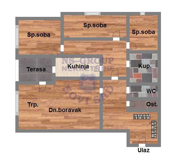 Slika 11 - Odlično rasporedjen stan na Novom Naselju