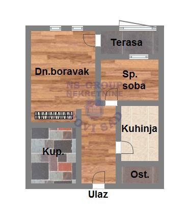 Slika 6 - Prelep jednoiposoban stan na odličnoj lokaciji