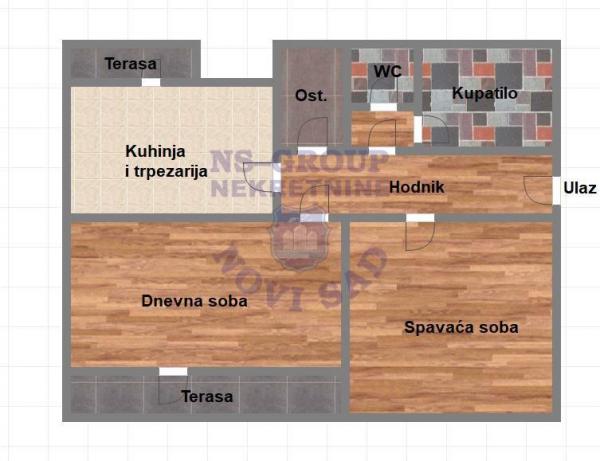 Slika 9 - Komforan trosoban stan na Keju!