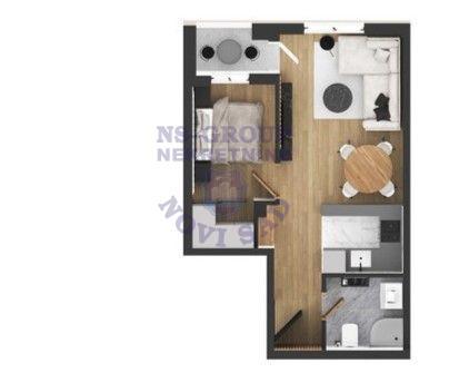 Glavna slika -Dvosoban stan na Adicama, 40m2