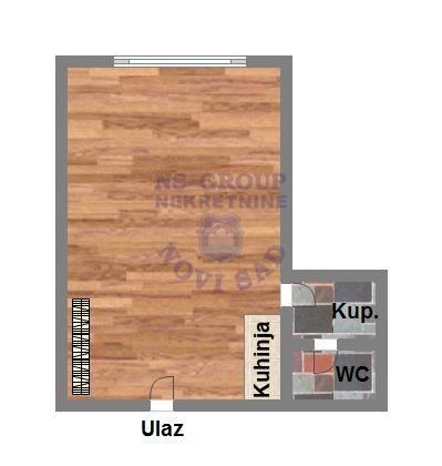 Slika 6 - Prodaja stana, 26m2, Grbavica Novi Sad