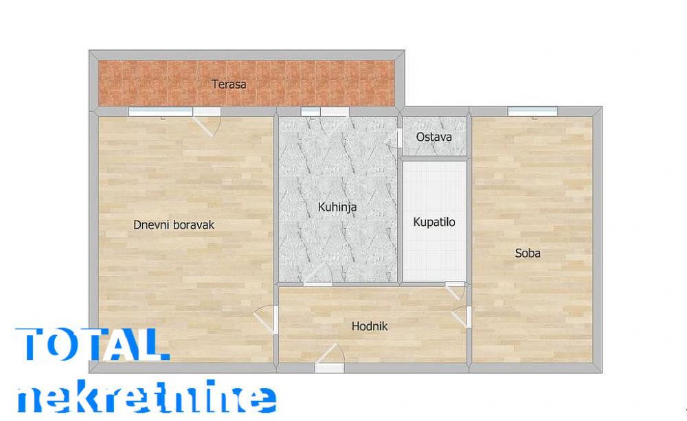 Slika 5 - Stan,PETROVARADIN,PETROVARADIN,kv: 53.00, € 114000, ID: 1101637