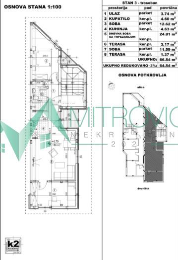 Glavna slika -Nov trosoban stan u izgradnji – odlična investicija