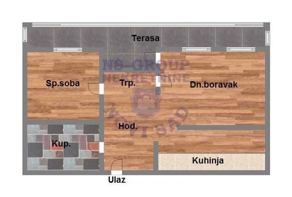 Slika 7 - Prodaja stana, sa terasom, sa garažom