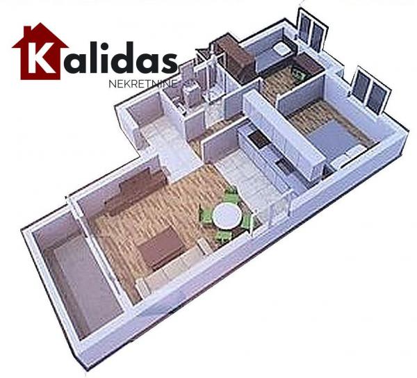 Slika 11 - Stan,NOVI SAD,KLISA,kv: 59, € 123600, ID: 1008717