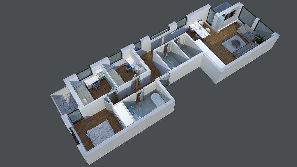 Slika 1 - LUX Izgradnja na Tatarskom brdu + 2 parkinga