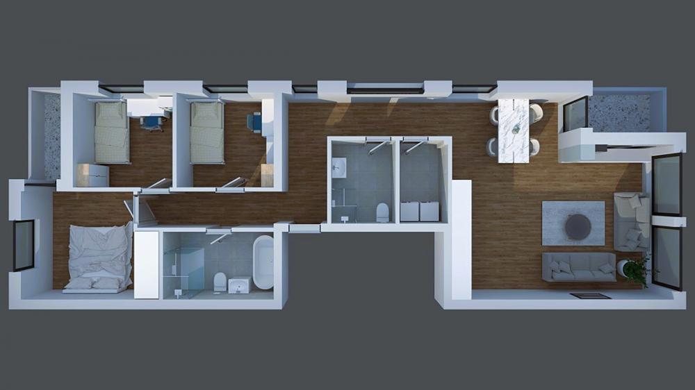 Glavna slika -LUX Izgradnja na Tatarskom brdu + 2 parkinga