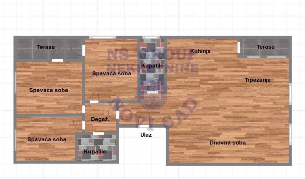 Slika 10 - Četvorosoban stan na Petrovaradinu