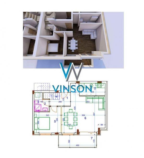 Glavna slika -Sremska Kamenica - Četvorosoban duplex stan ID#1001193