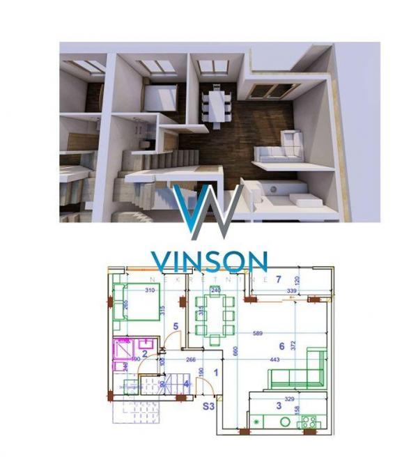 Glavna slika -Sremska Kamenica - Četvorosoban duplex stan ID#1001192