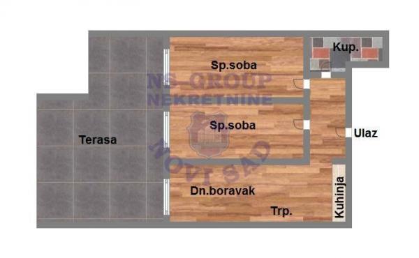 Slika 7 - Nov,useljiv trosoban stan! Cena sa PDV-om!