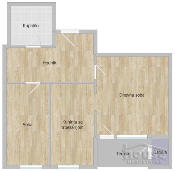 Slika 1 - Stan,NOVI SAD,LIMAN 4,kv: 54.00, € 173000, ID: 1065697