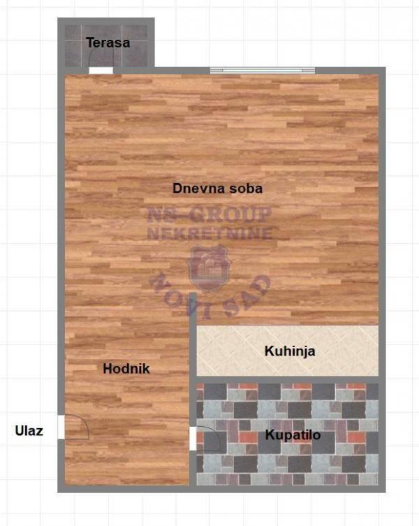 Glavna slika -Fantastična garsonjera na izuzetnoj lokaciji