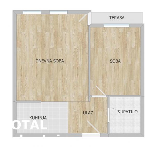 Slika 5 - Stan,NOVI SAD,TELEP,kv: 42.00, € 120000, ID: 1102445