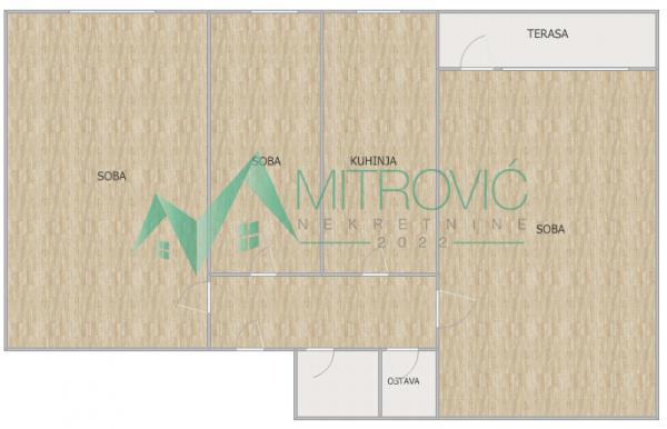 Glavna slika -Liman 2, dvoiposoban stan. 75m2. 