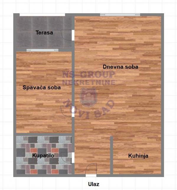 Slika 9 - Odličan jednoiposoban stan idealne kvadrature. 