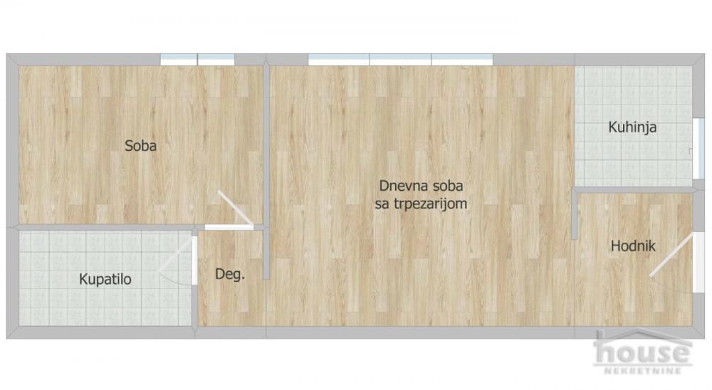 Slika 5 - Stan,PETROVARADIN,PETROVARDIN,kv: 47.00, € 63000, ID: 1061067