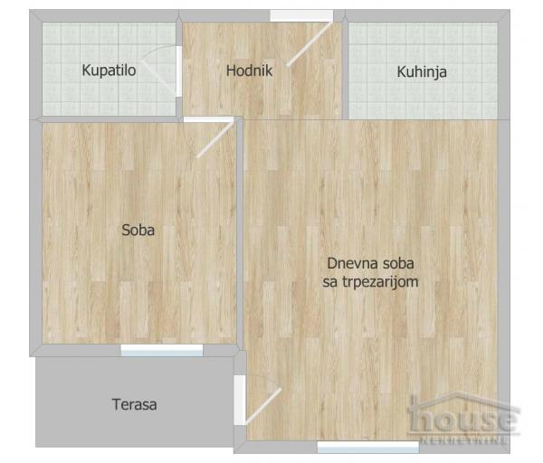 Slika 1 - Stan,NOVI SAD,AVIJACIJA,kv: 44.00, € 122000, ID: 1065729