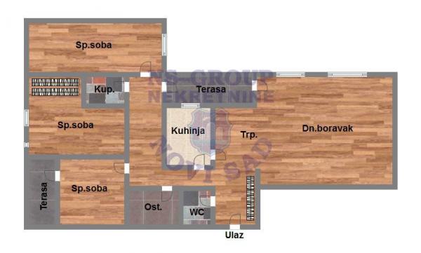 Slika 8 - Četvorosoban stan na Limanu 4