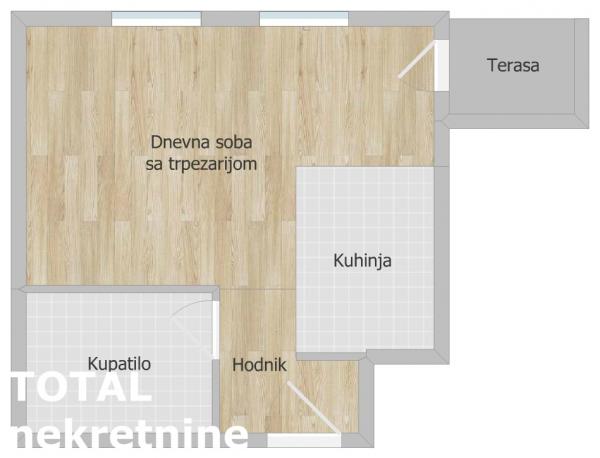 Slika 10 - Stan,NOVI SAD,SAJAM,kv: 29.00, € 105000, ID: 1102557