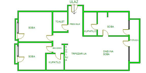 Slika 1 - Stan,NOVI SAD,TELEP,kv: 94.00, € 250700, ID: 1059434