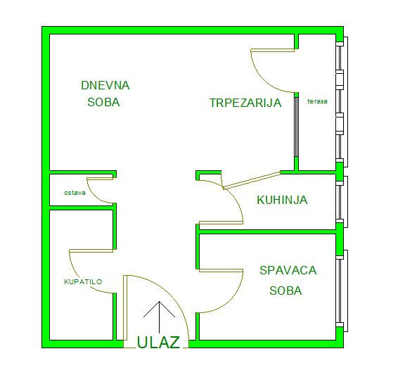 Slika 9 - Stan,NOVI SAD,BULEVAR,kv: 54.00, € 123600, ID: 1059436