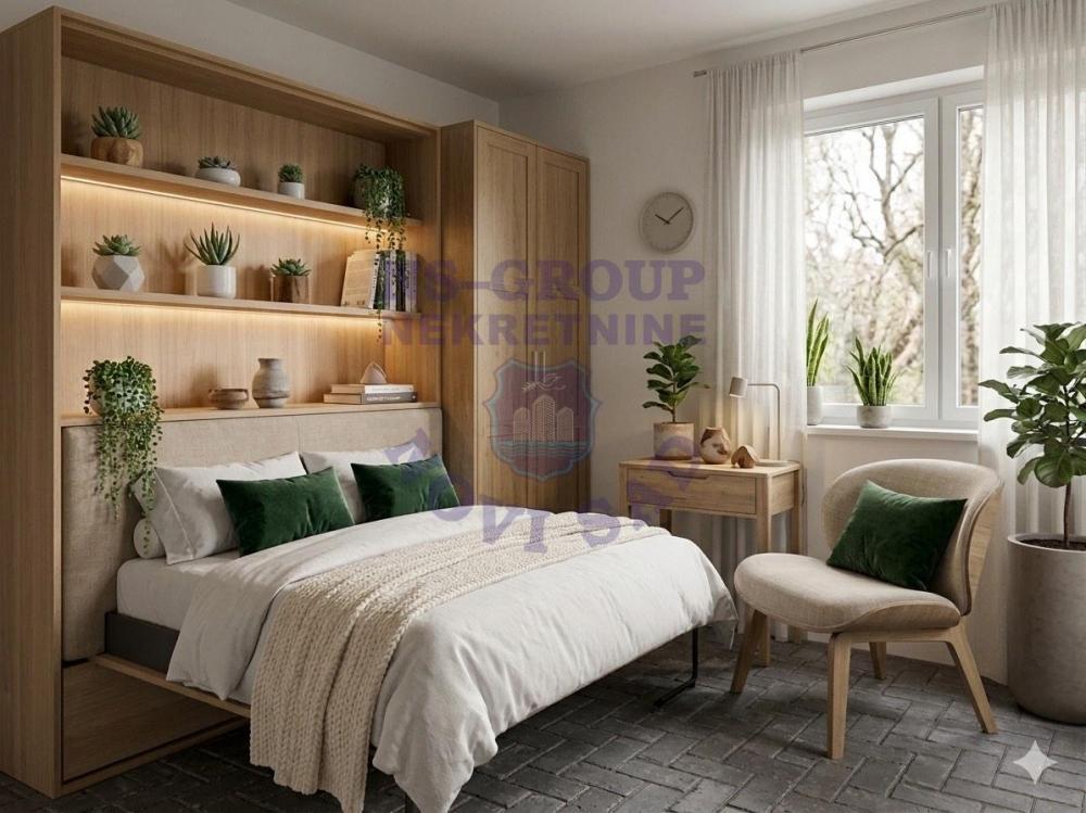 Glavna slika -Jednoiposoban, 32m2, Adice Novi Sad, sa terasom