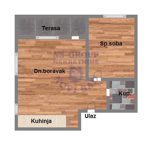 Glavna slika -Odličan dvosoban stan u izgradnji