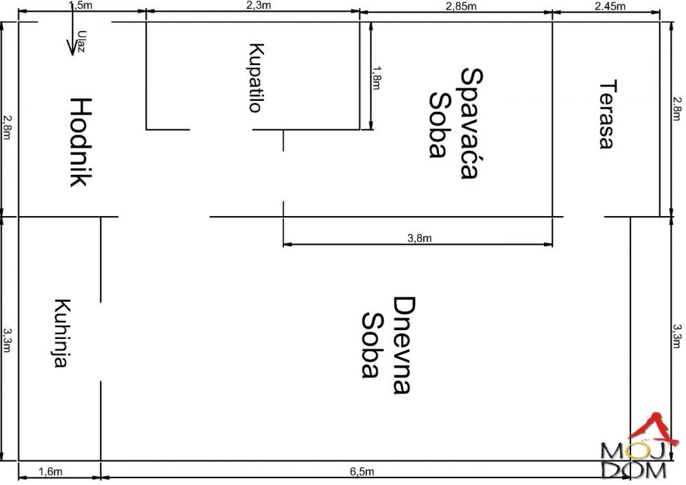 Slika 7 - Stan,NOVI SAD,NOVO NASELJE,kv: 53, € 155000, ID: 1032311