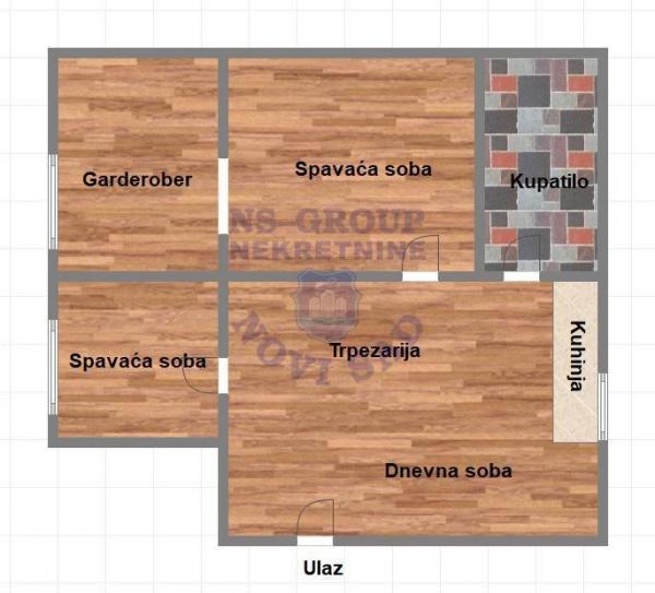 Slika 7 - LUX dvosoban stan u centru Novog Sada.