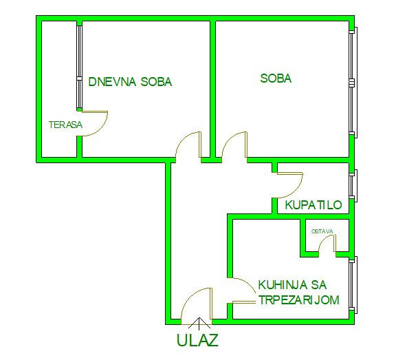 Slika 6 - Stan,NOVI SAD,STARA DETELINARA,kv: 53.00, € 118450, ID: 1059493