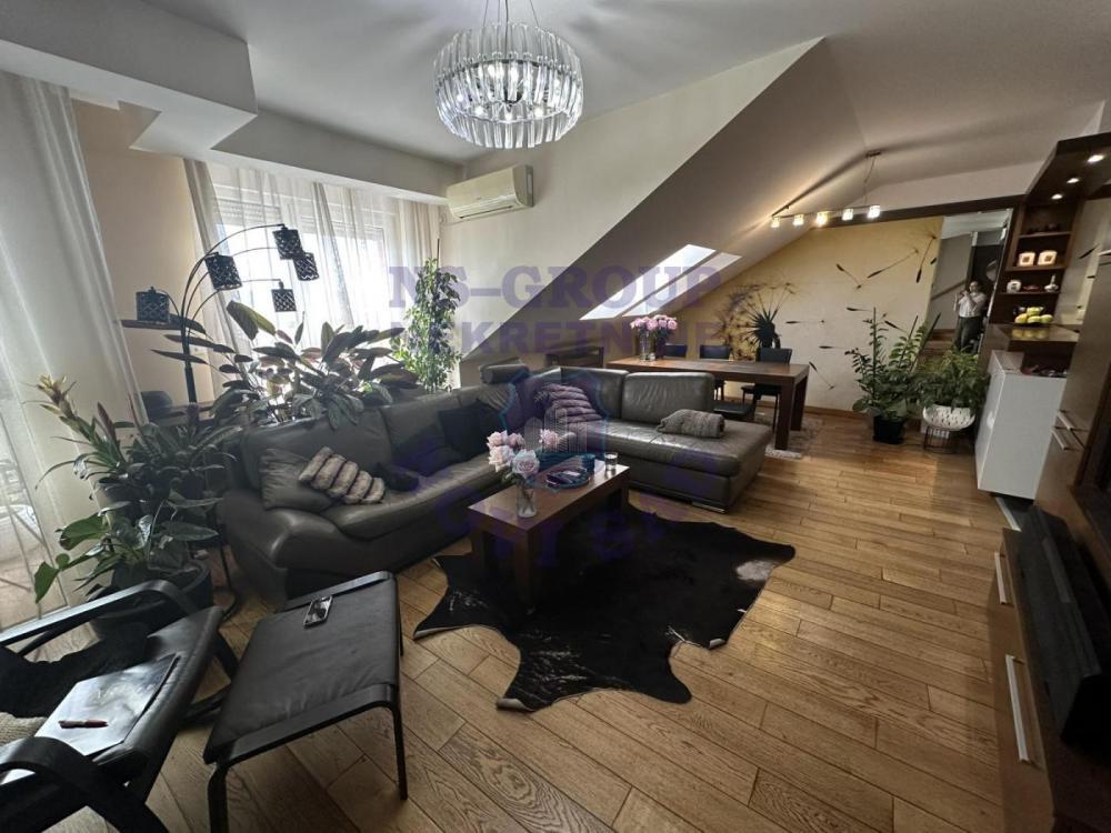 Glavna slika -TOP DUPLEKS NA PODBARI – DIZAJNERSKI UREĐEN, 105 m² , OGROMNA TERASA!