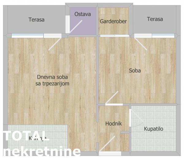 Slika 11 - Stan,NOVI SAD,CENTAR,kv: 42.00, € 145000, ID: 1102698
